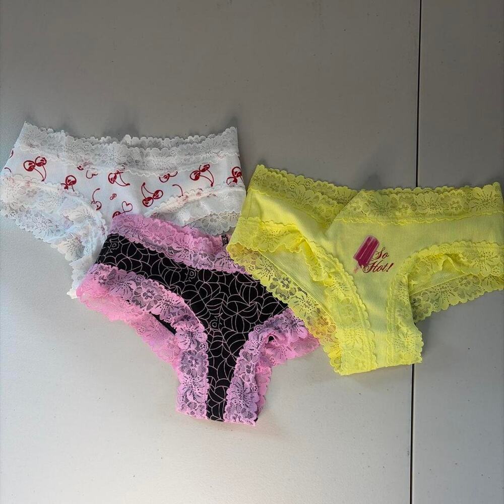 3 pairs nwt pink